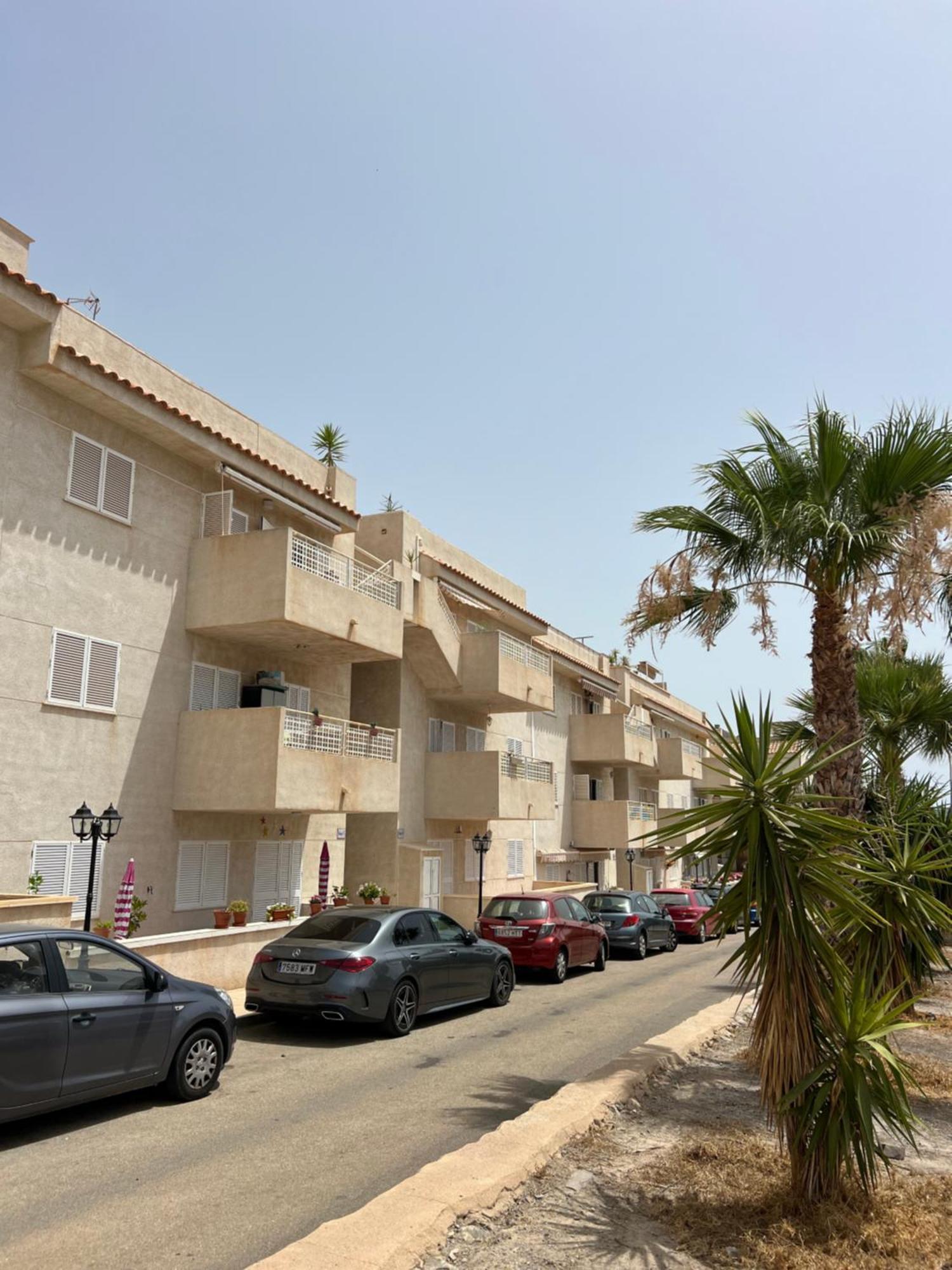 Piso Con Ac, Piscina Y Pista De Padel Y Tenis En Águilas Esterno foto